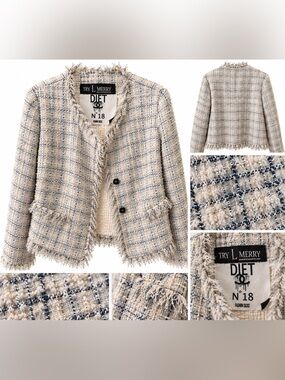 Try L Merry / DIET No.18 Tweed Jacket – Size M